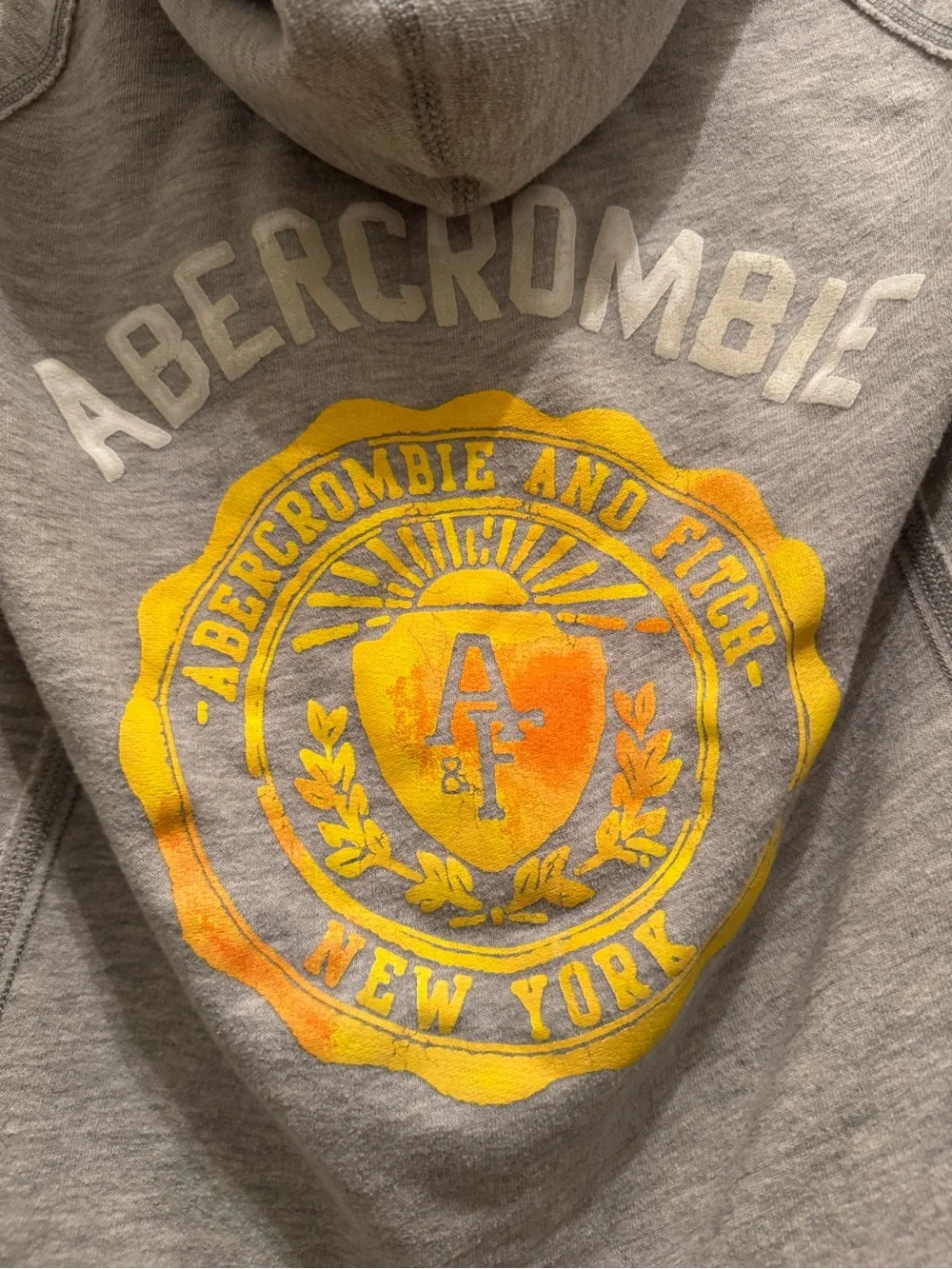 Vintage Y2K Abercrombie & Fitch Women’s Zip Hoodie